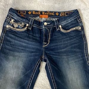 Sz 30 Rock Revival crop jeans